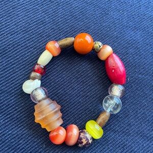 New Hand MadeColorful Beaded Stretch Bracelet
